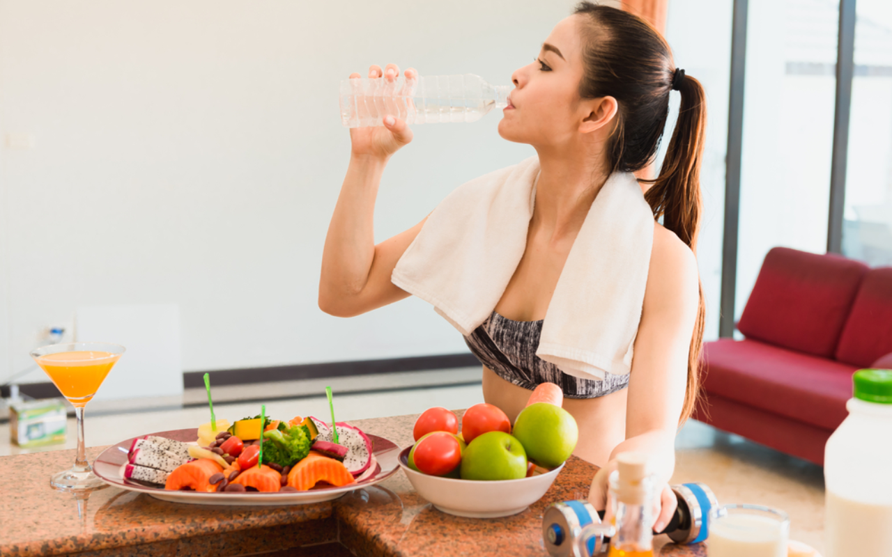 A good diet and plenty of exercise will help you to keep your body healthy